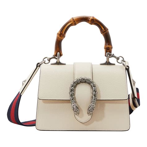 gucci white hand handbag 2012